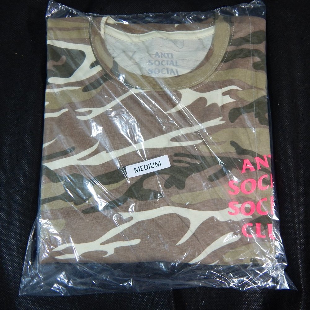 Anti Social Social Club Ghost Camo Tee Medium ASSC SS18